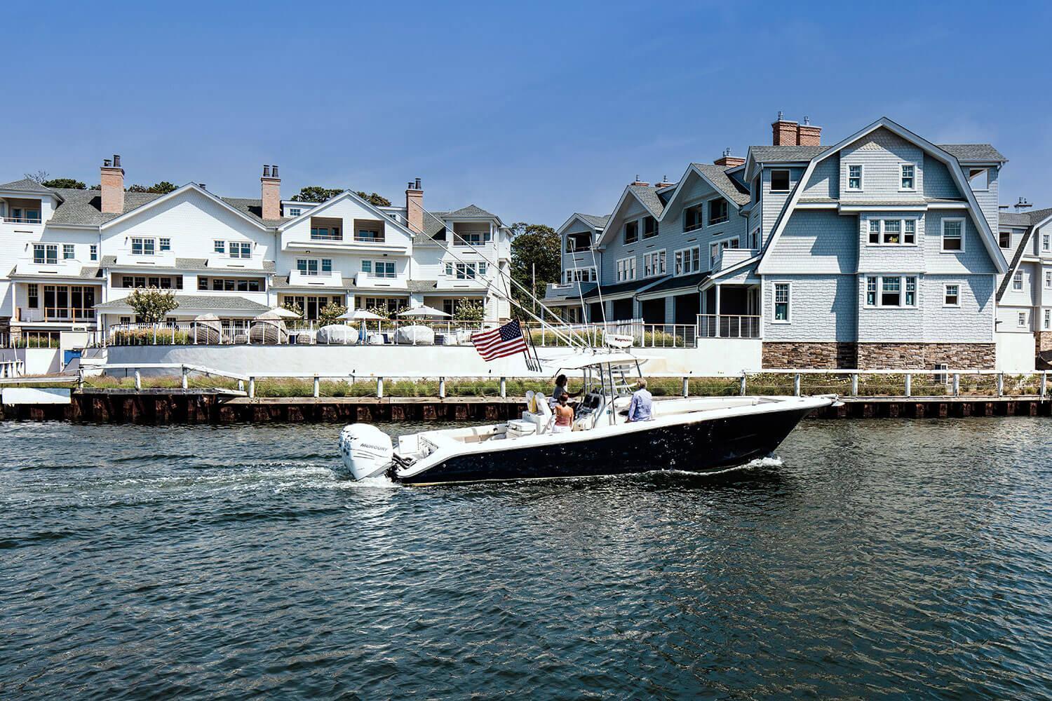 Canoe Place Waterfront Residences Hampton Bays Exteriör bild